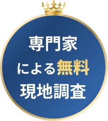 専門家による無料現地調査